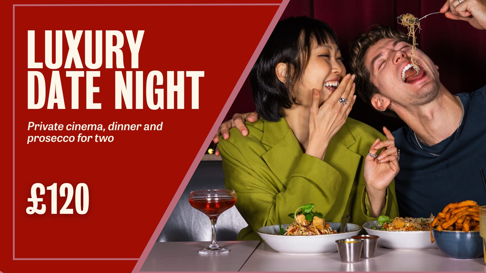 Luxury Date Night Vouchers for £120